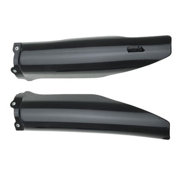 Acerbis Lower Fork Cover Set Black for Kawasaki KX125 2004-2005