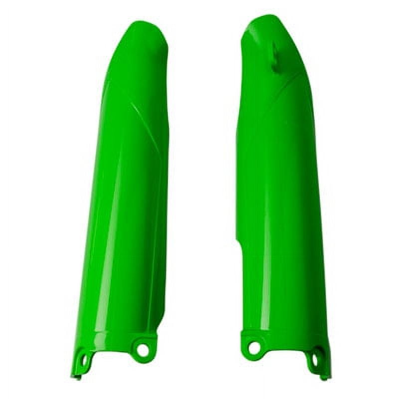 Acerbis Lower Fork Cover Set (Green) For Kawasaki KX250F 2017-2018 Motocross Bike