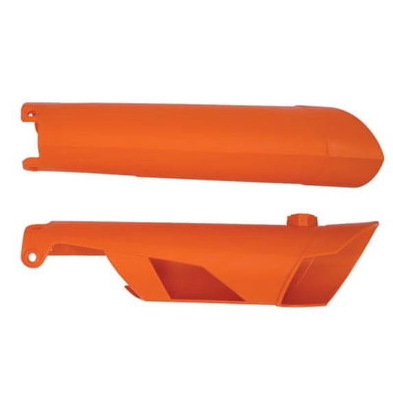 Acerbis Lower Fork Cover Set KTM Orange for Husaberg FE 570 2009-2012