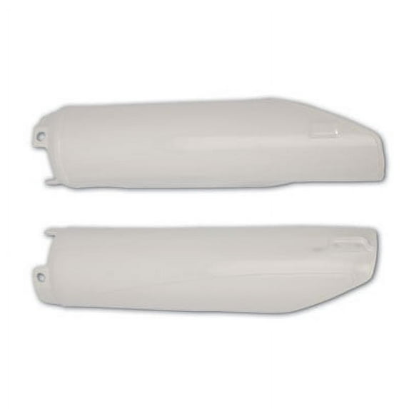 Acerbis Lower Fork Cover Set White for Honda CR500R 1990-2001