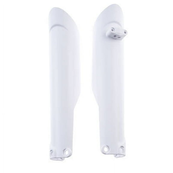 Acerbis Lower Fork Cover Set White for Yamaha YZ85 2015-2018