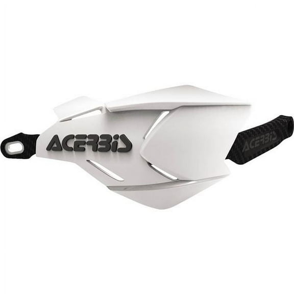 Acerbis MX ATV Motorcycle 7/8" 1 1/8" Handguards X Factory White/Black