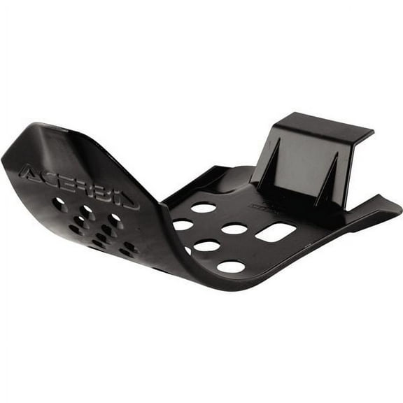 Acerbis Black Plastic Skid Plate for '09-19 Kawasaki KX250F (2188330001)