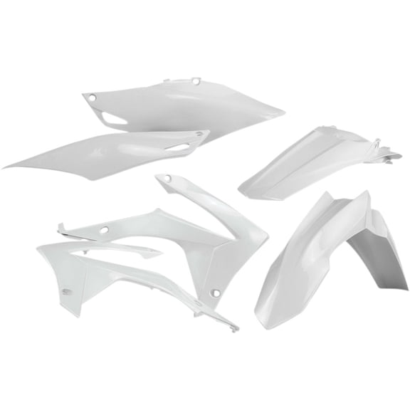 Acerbis 2314410002 Full Plastic Kit - White