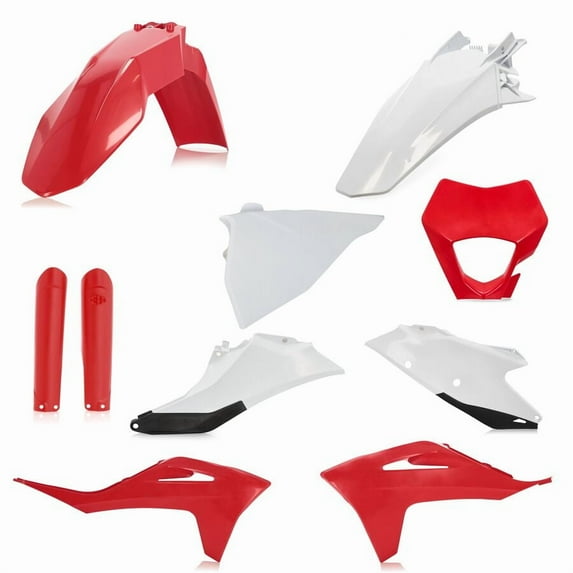 Acerbis OE Red/White/Black Full Plastic Body Kit (2872817118)