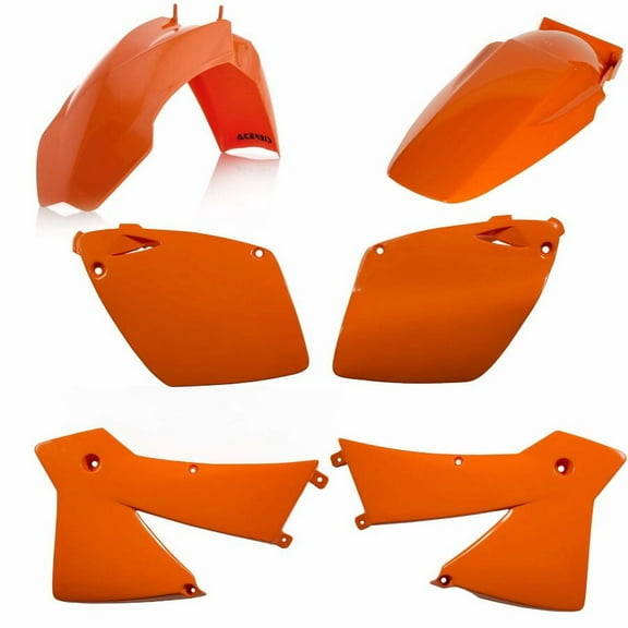 Acerbis Orange Complete Plastic Body Kit (2070950237)