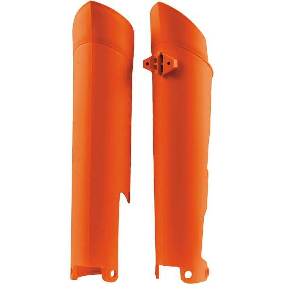 Acerbis Orange Lower Fork Guards Covers For KTM 125525 0007