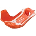 thumbnail image 1 of Acerbis Plastic MC Skid Plate with Linkage Guard 16 KTM Orange/White for Husqvarna FE 501 2017-2018, 1 of 1