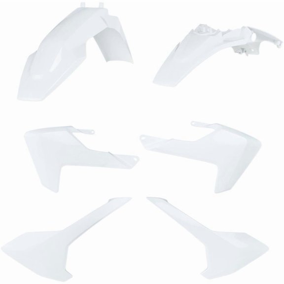 Acerbis Plastics Kit, White (OEM 19)