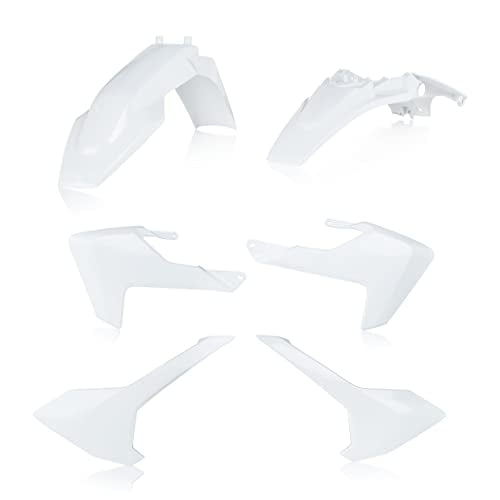 Acerbis Plastics Kit, White (OEM 19)