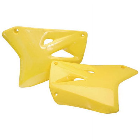 Acerbis Radiator Scoops 02 Yellow for Suzuki RM125 2001-2007