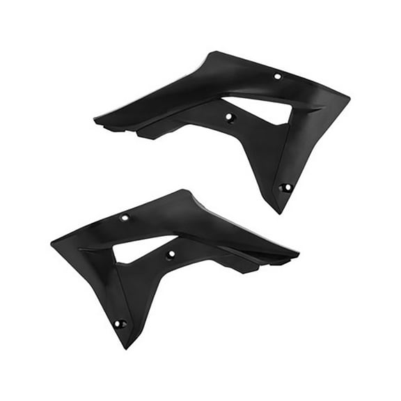 Acerbis Radiator Scoops Black Compatible With Honda CRF450RL 2021