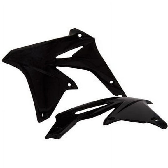 Acerbis Radiator Scoops Black for Suzuki RMX450Z 2010