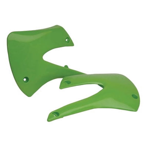 Acerbis Radiator Scoops Green for Kawasaki KX100 2001-2009