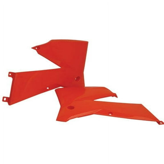 Acerbis Radiator Scoops KTM Orange for KTM 200 EXC 2005