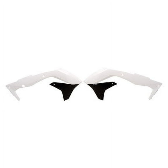 Acerbis 2449691035 Radiator Scoops White/Black