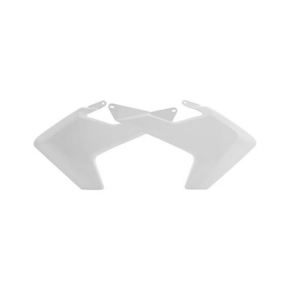 Acerbis Radiator Scoops White Compatible With Husqvarna TE 300i (Fuel Injected) 2019