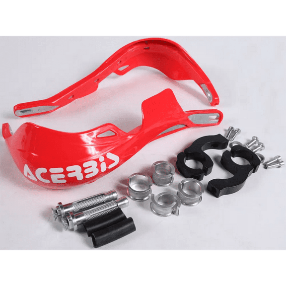 Acerbis Rally Pro CR Red Handguards w/Mount Kit (2142000227)