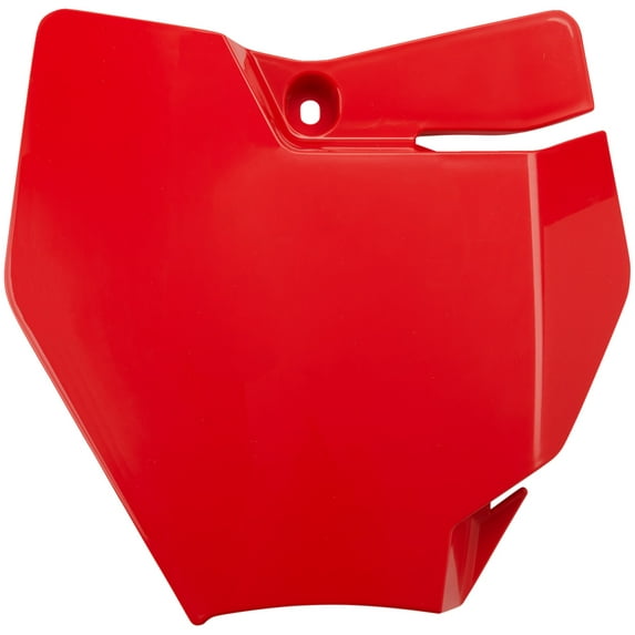 Acerbis Red Plastic Front Number Plate (2980610004)