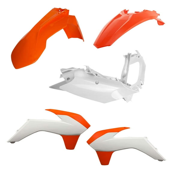 Acerbis Replica Plastic Kit 16 KTM Orange For KTM 500 XC-W 2014-2016