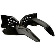 Acerbis Replica Plastic Kit Black for KTM 200 XC 2008-2009