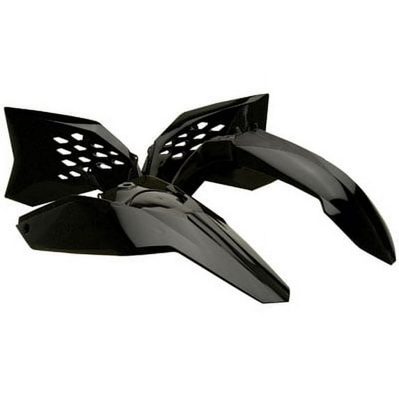 Acerbis Replica Plastic Kit Black for KTM 250 SX 2007-2010