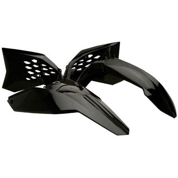 Acerbis Replica Plastic Kit Black for KTM 530 EXC-R 2008-2011
