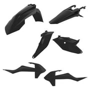 Acerbis Replica Plastic Kit Black for KTM 85 SX 2018