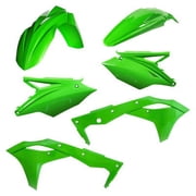 Acerbis Replica Plastic Kit Green for Kawasaki KX250F 2018