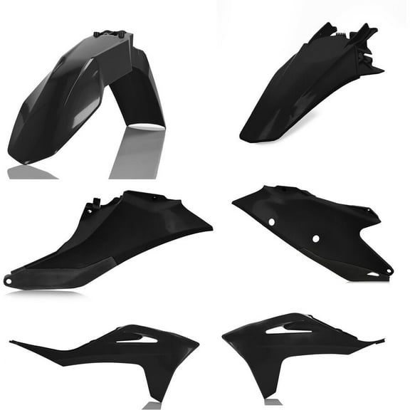 Acerbis Standard Replacement Body Kit Black for Gas Gas 2872800001