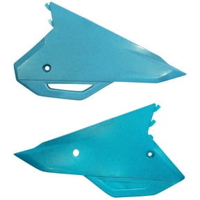 Acerbis Teal Metallic Plastic Rear Side Panels (2858897441)