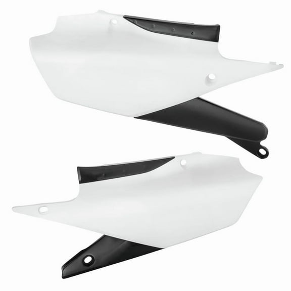 Acerbis White/Black Plastic Rear Side Panels (2685881035)