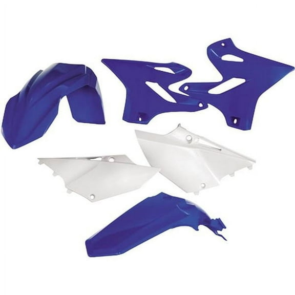 Acerbis White/Blue Complete Plastic Body Kit (2449634891)