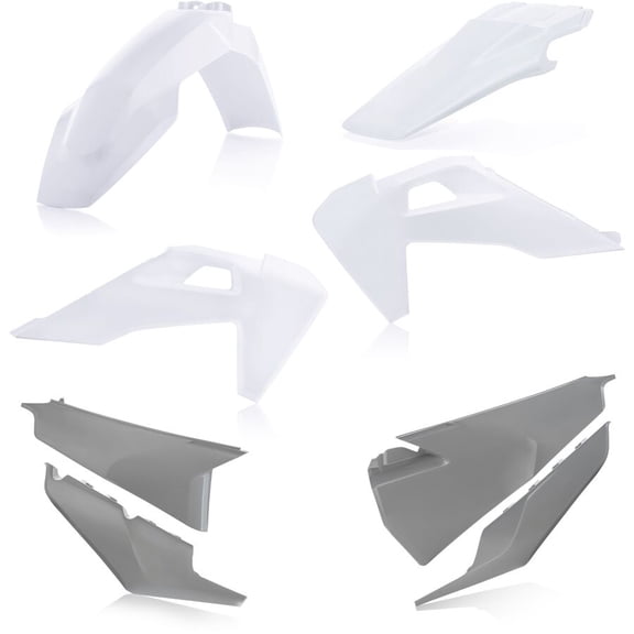 Acerbis White Complete Plastic Body Kit (2791556812)