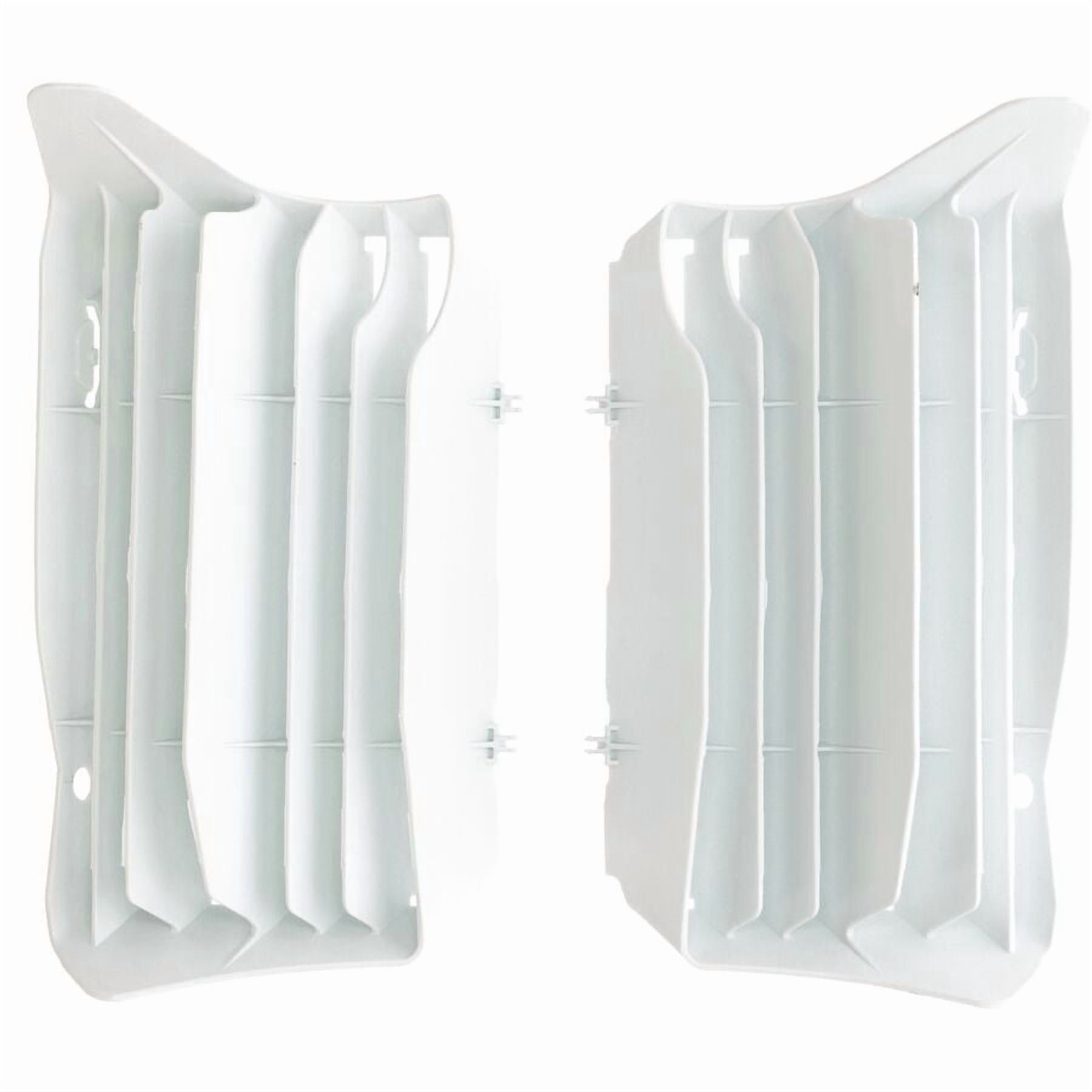 Louvered Radiator Tubes Acerbis White Plastic Radiator Louvers - Walmart.com