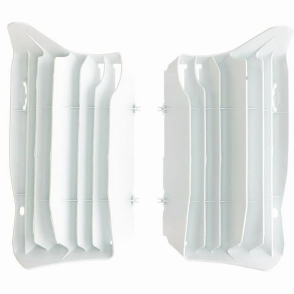 Acerbis White Plastic Radiator Louvers