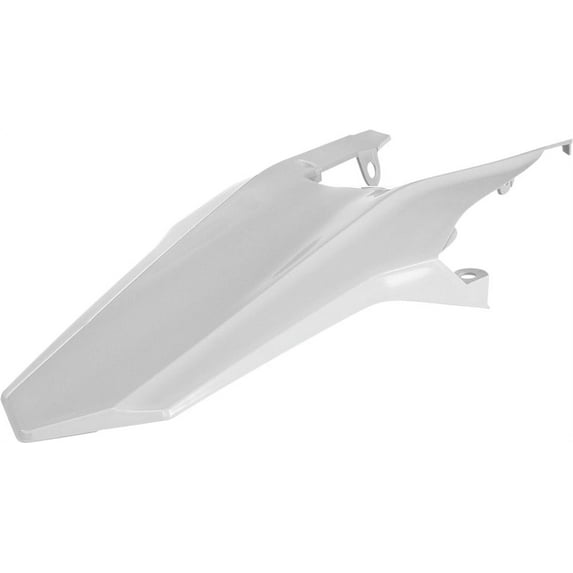 Acerbis White Plastic Rear Fender (2393380002)