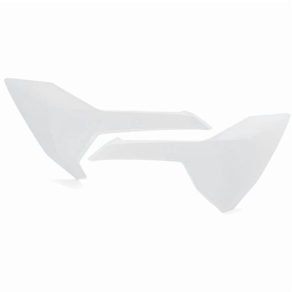 Acerbis White Plastic Rear Side Panels (2686430002)