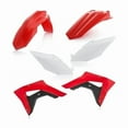 thumbnail image 1 of Acerbis White/Red Complete Plastic Body Kit (2645465569), 1 of 2