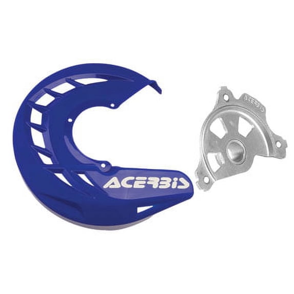 Acerbis X-Brake Front Disc Cover with Mounting Kit Blue for Suzuki RMZ450 2005-2018