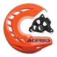 thumbnail image 1 of Acerbis 1654800135 X-Brake Front Disc Cover w/Mounting Kit Orange w/ Black Mount, 1 of 2