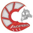 thumbnail image 1 of Acerbis X-Brake Vented Front Disc Cover with Mounting Kit 16 KTM Orange/White for Husqvarna TX 300 2017-2018, 1 of 1
