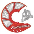 thumbnail image 1 of Acerbis X-Brake Vented Front Disc Cover with Mounting Kit 16 KTM Orange/White for Suzuki RMZ250 2007-2018, 1 of 1