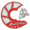 thumbnail image 1 of Acerbis X-Brake Vented Front Disc Cover with Mounting Kit 16 KTM Orange/White for Yamaha YZ250 2002-2018, 1 of 1