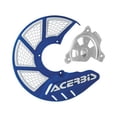 thumbnail image 1 of Acerbis X-Brake Vented Front Disc Cover with Mounting Kit Blue/White Compatible With Gas Gas EX 250F 2021, 1 of 1