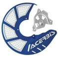 thumbnail image 1 of Acerbis X-Brake Vented Front Disc Cover with Mounting Kit Blue/White for Husqvarna TC 250 2015-2018, 1 of 1