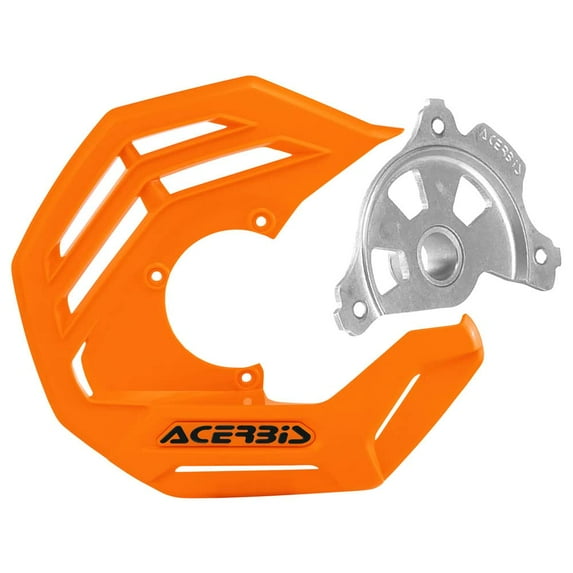 Acerbis X-Future Front Disc Cover with Mounting Kit Orange