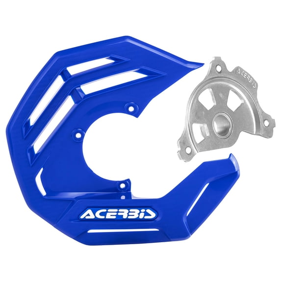 Acerbis X-Future Front Disc Cover with Mounting Kit YZ Blue