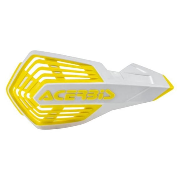 Acerbis X-Future Handguard (White/Yellow)
