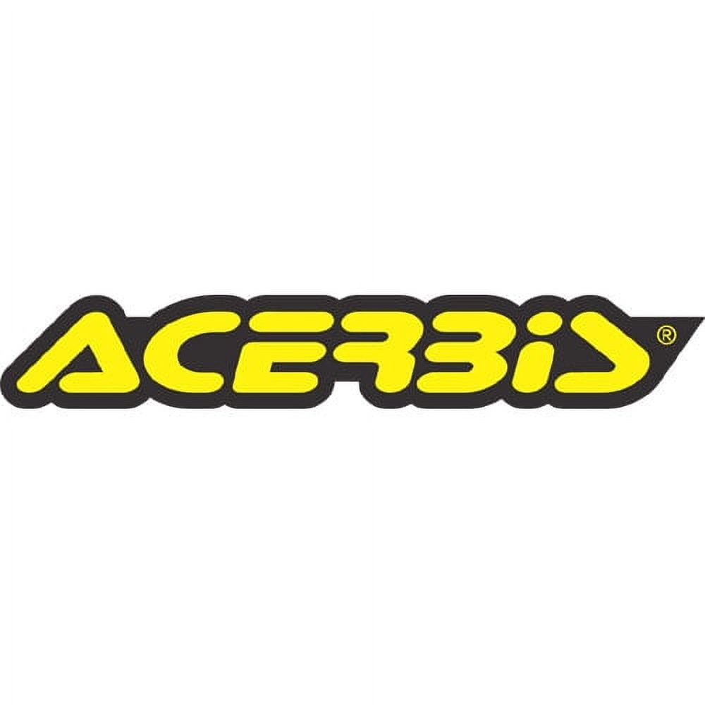 Acerbis X-Grip Black/White Frame Guards (2733451007)
